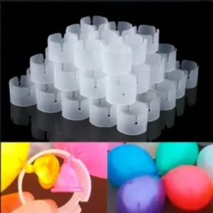 CLIPS AROS PARA ARMAR COLUMNAS DE GLOBOS - Bolsa x 50un.