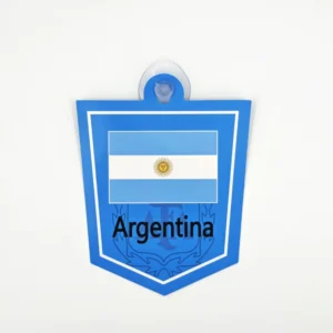 COLGANTE  PARA AUTO ARGENTINA 8*12 CM